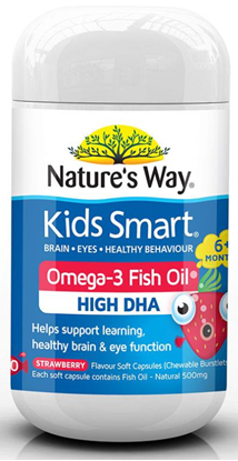 图片 KIDS SMART Omega-3鱼油+高DHA 50粒
