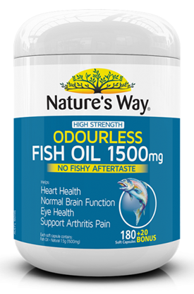 Picture of Nature's Way Fish Oil 1500mg 200 Capsules
