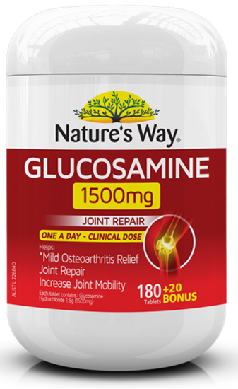 Picture of NATURE'S WAY GLUCOSAMINE 1500MG 200S