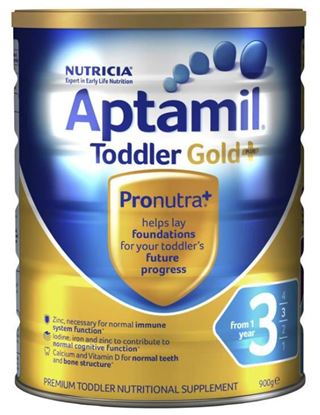 Picture of Aptamil Gold+ 3 Toddler Nutritional Supplement From 1 year 900g