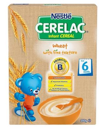 Picture of Nestle CERELAC Wheat Infant Cereal 6m+ 200g