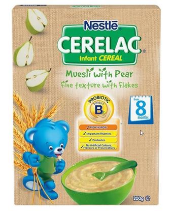 Picture of Nestle Cerelac Infant Cereal Pear 8m+ 200g