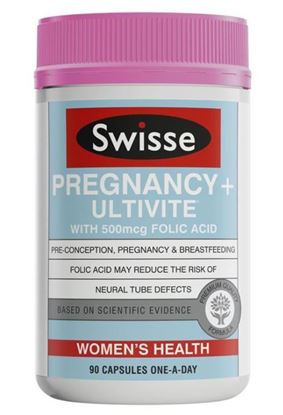 Picture of Swisse Pregnancy + Ultivite 90 Capsules