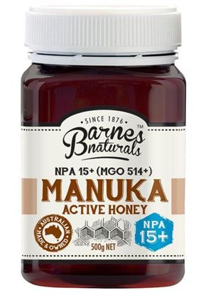 Picture of Barnes Naturals Manuka Honey 15+ 500g