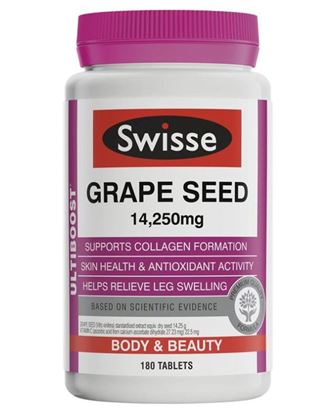 Picture of Swisse Ultiboost Grape Seed 14250mg 180 Tablets