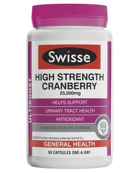 Picture of Swisse Ultiboost High Strength Cranberry 25000mg 90 Capsules