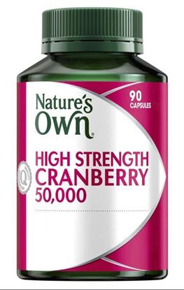 Picture of Nature's Own High Strength Cranberry 50000mg 90 Capsules