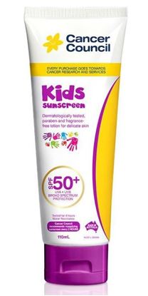 Picture of Cancer Council SPF 50+ Kids 110ml Tube