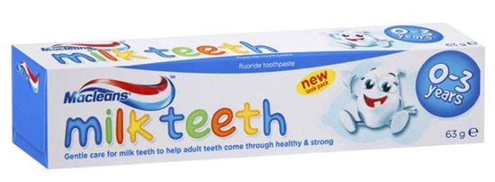 Picture of Macleans Milk Teeth (0-3y) Toothpaste 63g