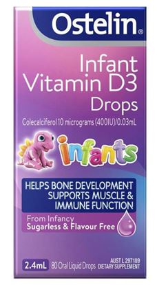 Picture of Ostelin Infant Vitamin D3 Drops 2.4ml