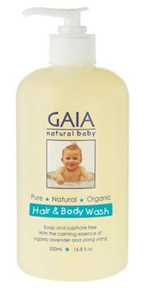 图片 Gaia 天然有机婴儿洗发沐浴二合一 500ml