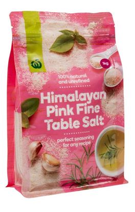 Picture of Woolworths Himalayan Pink Fine Table Salt 1kg