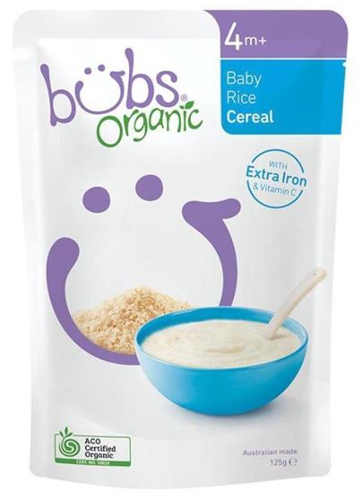 图片 Bubs 有机婴儿米粉燕麦粉混合搭配 125g