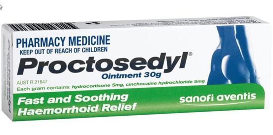 Picture of Proctosedyl Ointment 30g