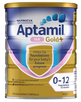 Picture of Aptamil Gold+ HA Infant Formula From Birth 0-12 Months 900g