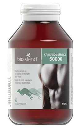 Picture of Bio Island Kangaroo Essence 50000mg 90 Vege Capsules